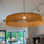 Suspension Parasol à Franges Raphia - Doré - boutique décoration Montreal