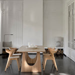 Table Geometric en chêne - DEMO - boutique décoration Montreal