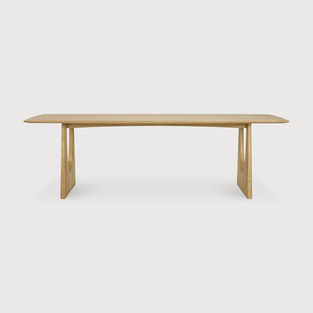 Table Geometric en chêne - DEMO - boutique décoration Montreal