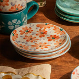 Cake plate - hand-painted