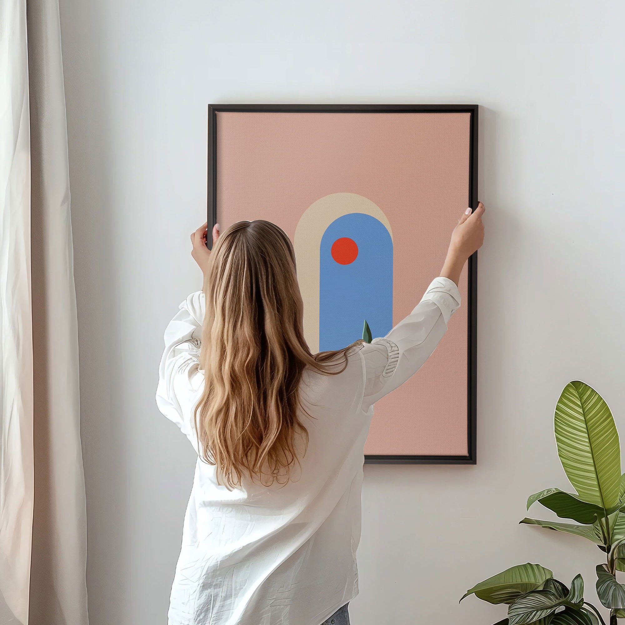 ARCHE, Oeuvre sur toile étirée