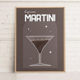 ESPRESSO MARTINI, Oeuvre sur toile étirée