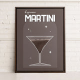 ESPRESSO MARTINI, Oeuvre sur toile étirée