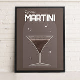 ESPRESSO MARTINI, Oeuvre sur toile étirée