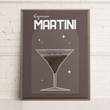ESPRESSO MARTINI, Oeuvre sur toile étirée