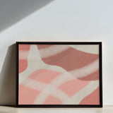 ROSY GLOW, Oeuvre sur toile étirée