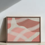 ROSY GLOW, Oeuvre sur toile étirée