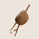 Raffia Crossbody, handcrafted in Madagascar