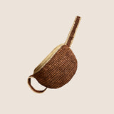 Raffia Crossbody, handcrafted in Madagascar