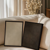 VELVET GLOW DUO (2 Oeuvres sur toile étirée)