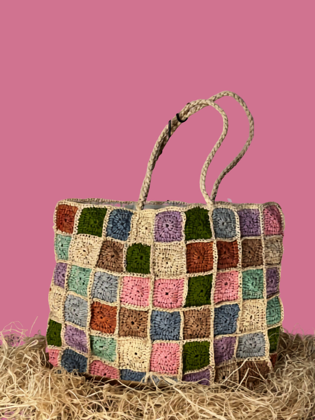 Raffia Tote Bag, handcrafted in Madagascar
