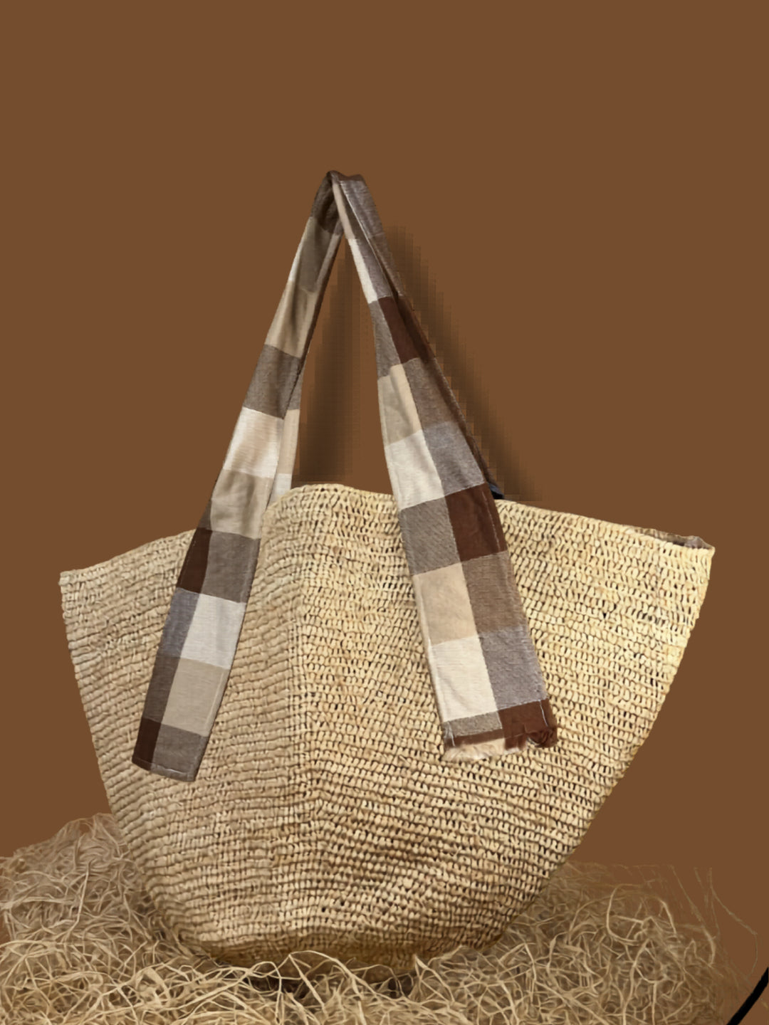Raffia Tote Bag, handcrafted in Madagascar