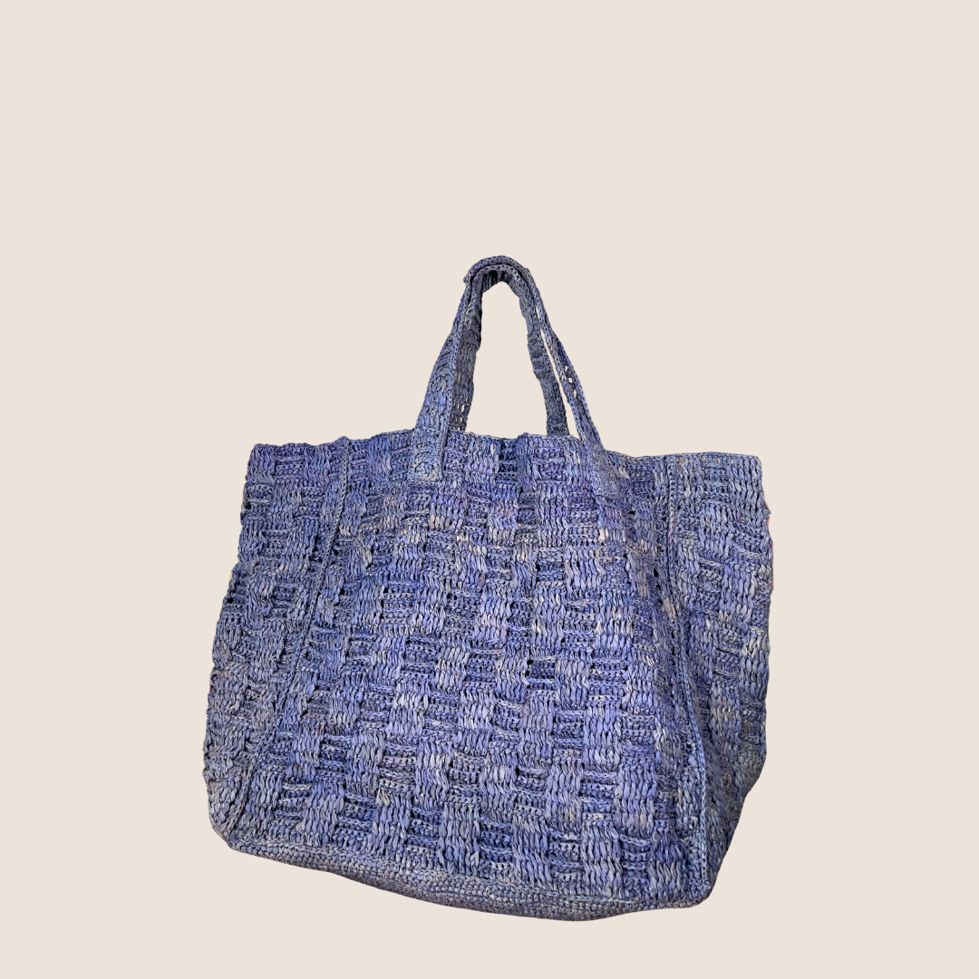 Raffia Tote Bag, handcrafted in Madagascar