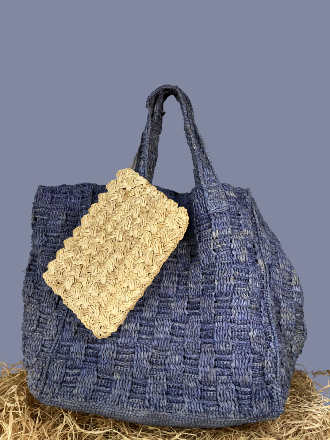 Raffia Tote Bag, handcrafted in Madagascar