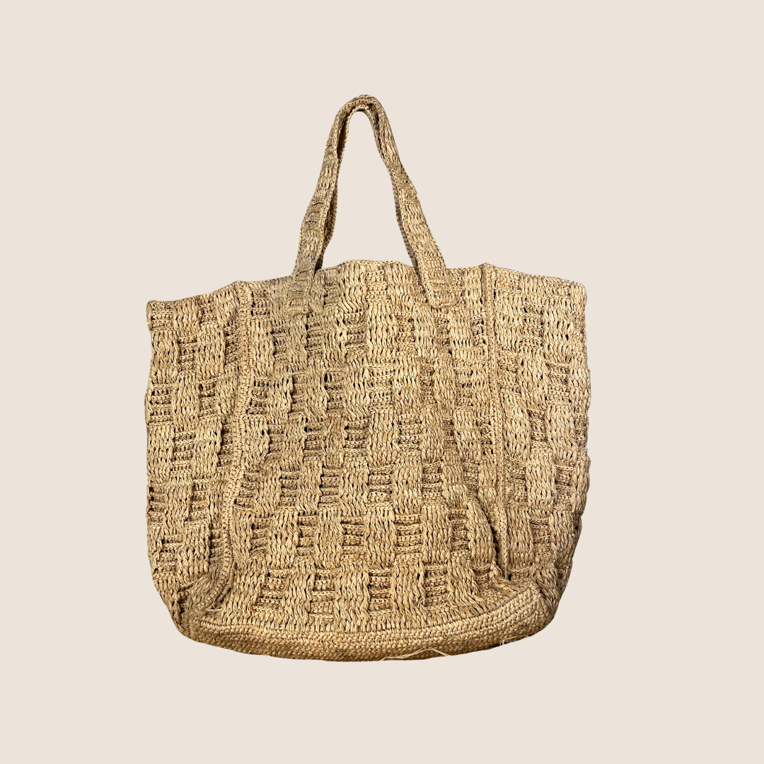 Raffia Tote Bag, handcrafted in Madagascar