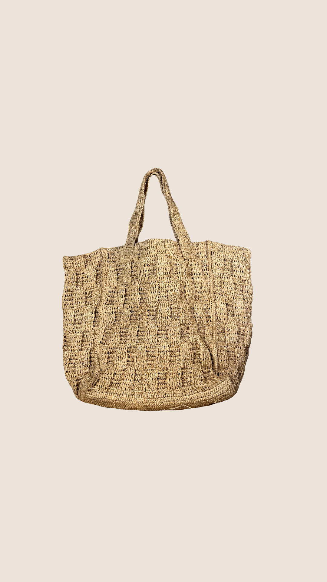 Raffia Tote Bag, handcrafted in Madagascar