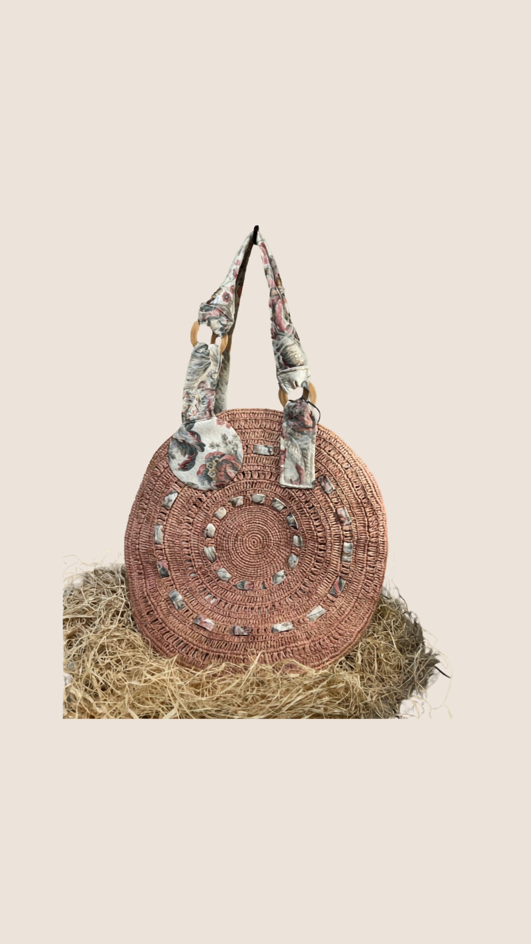 Raffia Tote Bag, handcrafted in Madagascar