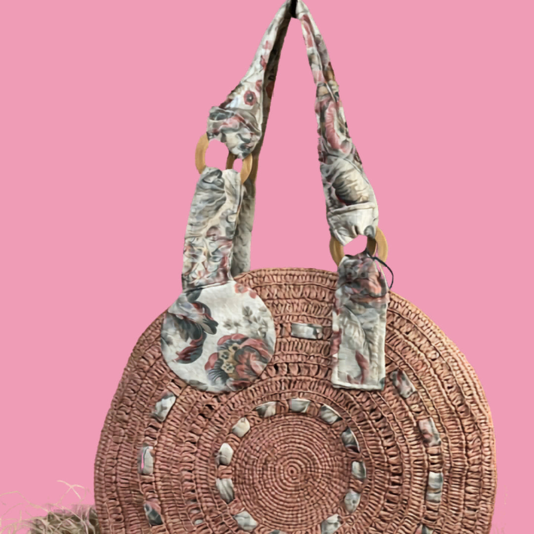 Raffia Tote Bag, handcrafted in Madagascar