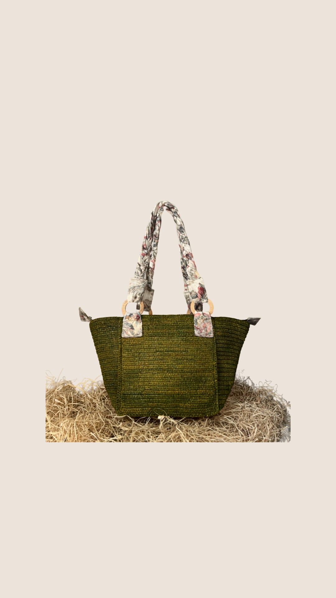 Raffia Tote Bag, handcrafted in Madagascar