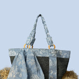 Raffia Shoulder Bag, handcrafted in Madagascar