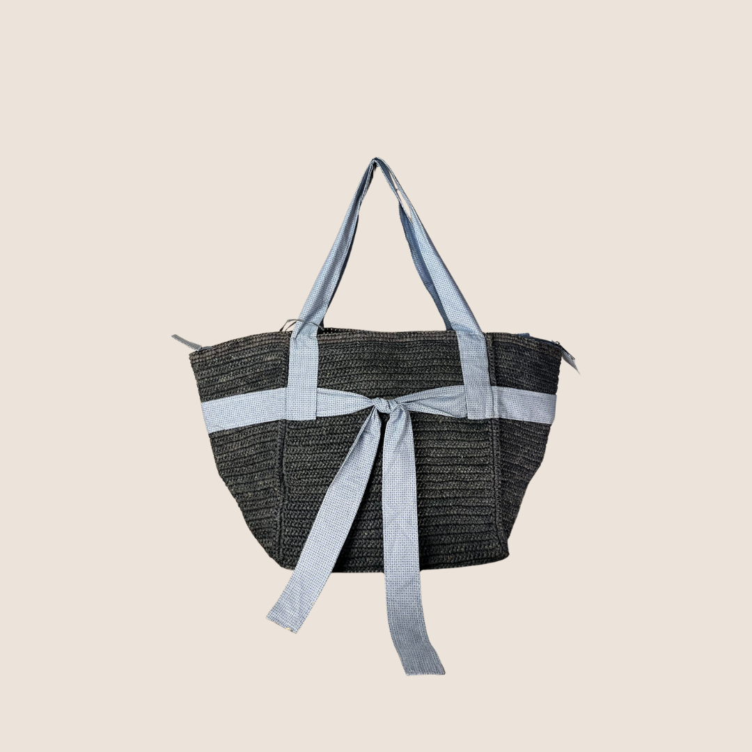 Raffia Tote Bag, handcrafted in Madagascar