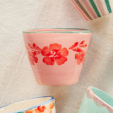 Oval espresso cup - hand-painted - 70 ml