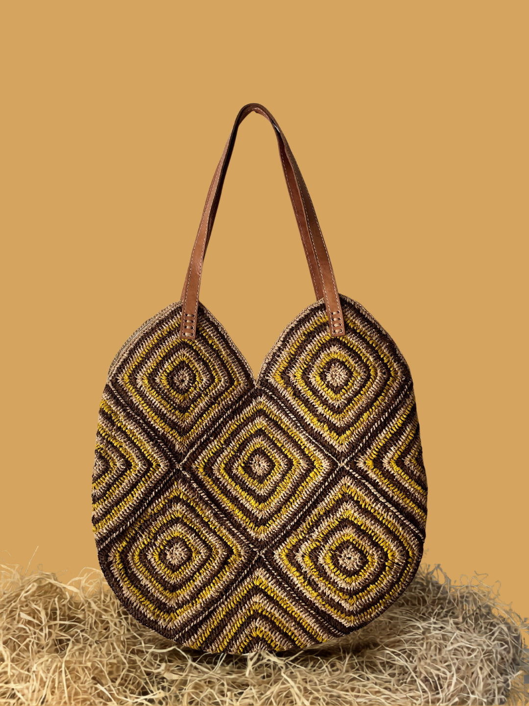 Raffia Tote Bag, handcrafted in Madagascar