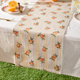 Orange Fruit Table Runner - Indoor/Outdoor