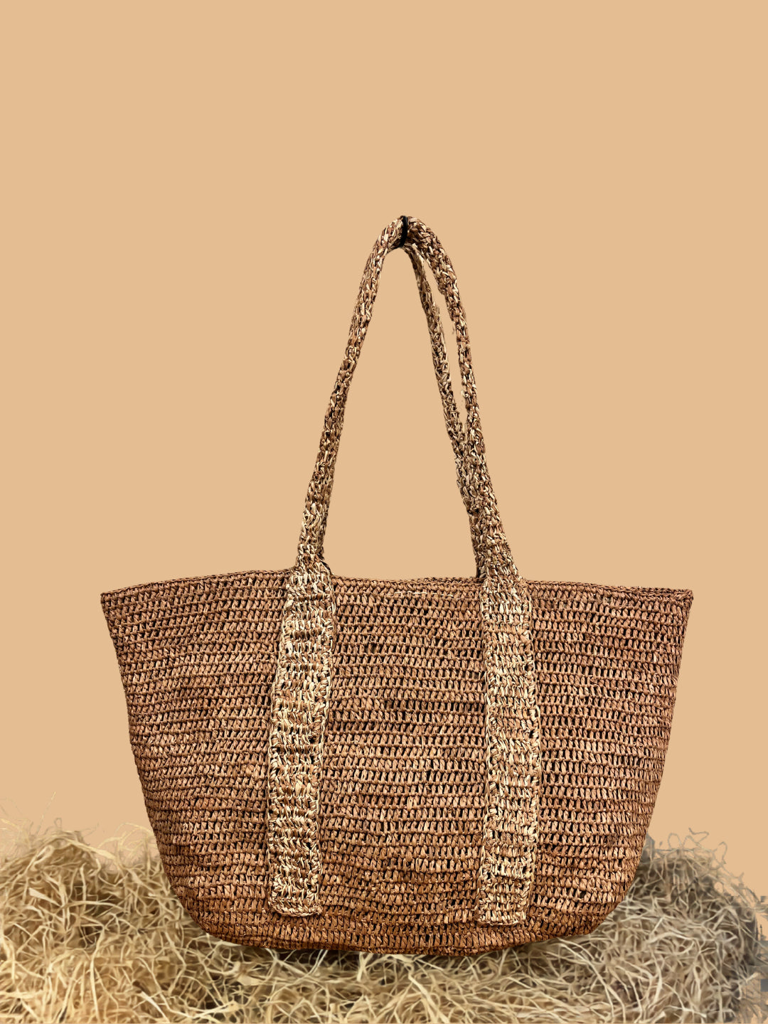 Raffia Tote Bag, handcrafted in Madagascar
