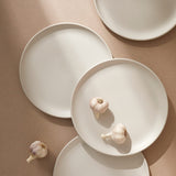 Stoneware Flat Dinner Plate | Edan 11.2"