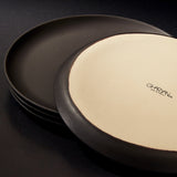 Stoneware Flat Dinner Plate | Edan 11.2"