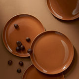 Stoneware Flat Dinner Plate | Edan 11.2"