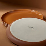 Stoneware Flat Dinner Plate | Edan 11.2"