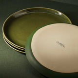 Stoneware Flat Dinner Plate | Edan 11.2"