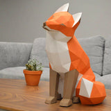 Loup et Renard pliable - Poly Paper Kits