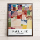 PAUL KLEE II, Oeuvre sur toile étirée