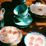 Tasse ovale - peint à la main - 300 ml