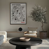KUSAMA II, Oeuvre sur toile étirée