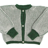 Cardigan junior bicolor