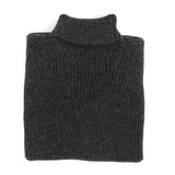 cropped turtleneck