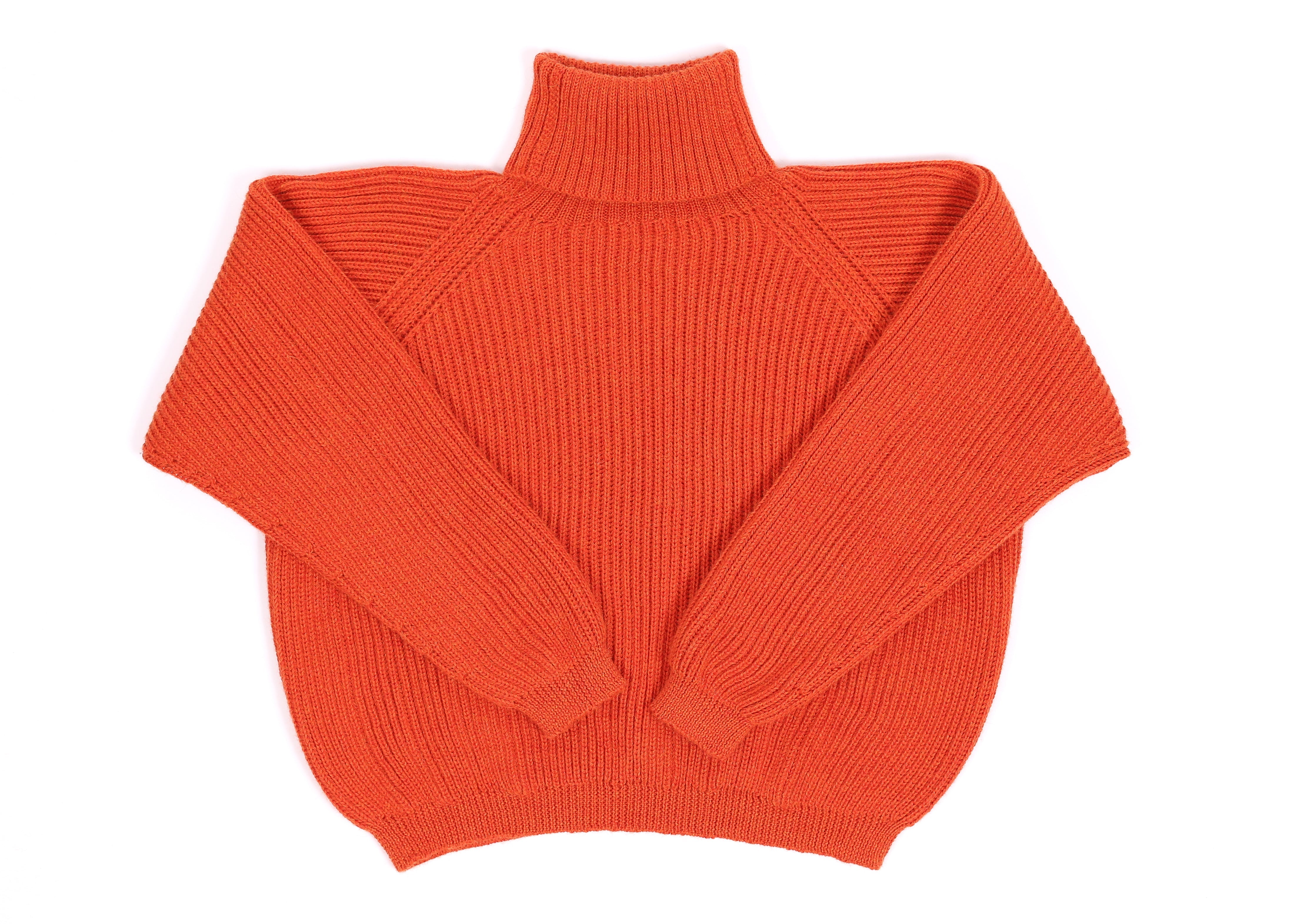 cropped turtleneck