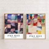 DUO PAUL KLEE (2 Oeuvres sur toile étirée)