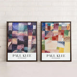DUO PAUL KLEE (2 Oeuvres sur toile étirée)