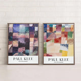 DUO PAUL KLEE (2 Oeuvres sur toile étirée)