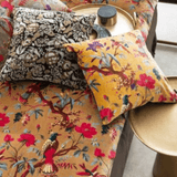 Coussin en velours - Birdy Chamois