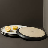 Stoneware Flat Dinner Plate | Edan 11.2"