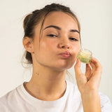 Moisturizing almond lip balm