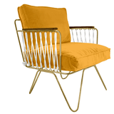 Armchair Croisette Honoré - Pink Velvet