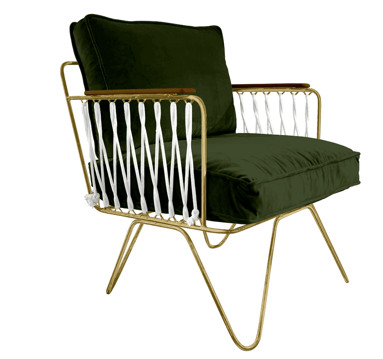 Armchair Croisette Honoré - Pink Velvet