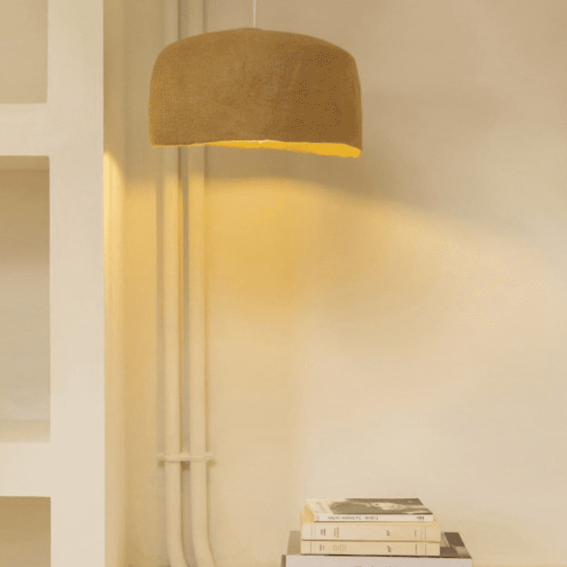 Yurt Lampshade - Coral